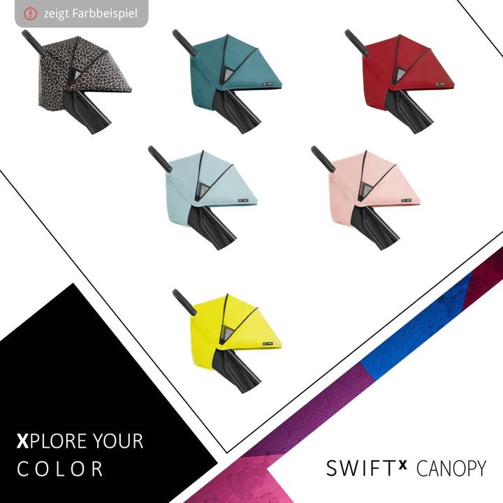 Actual product image Hauck Swift X Single Deluxe Canopy