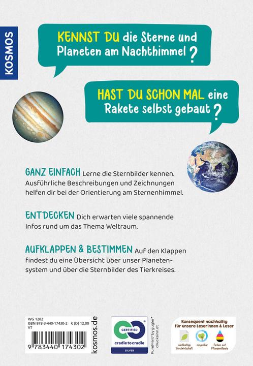 Actual product image Kosmos Welcher Stern ist das? Kindernaturführer (German, Susanne Dambeck, Thorsten Dambeck, 2022)