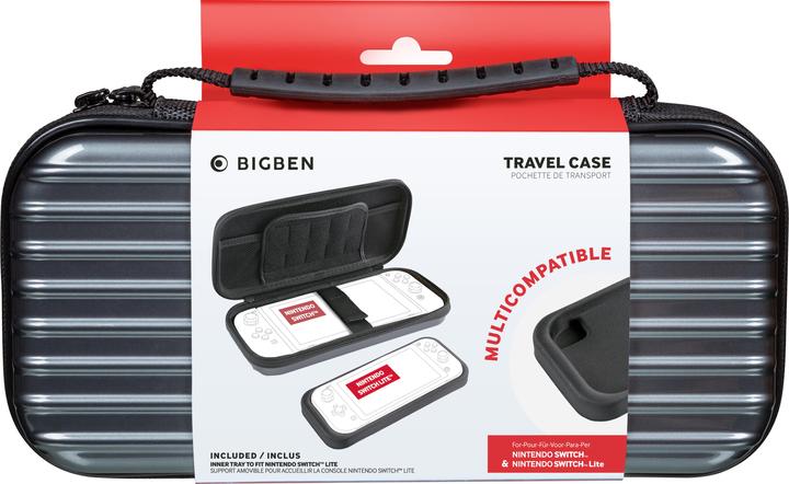 Produktbild Bigben Switch Travel Case Polycarbonat - grey (Switch)