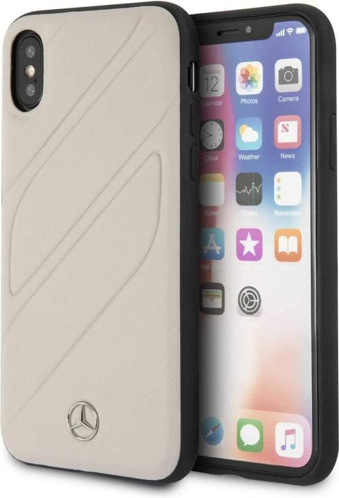 Image du produit Mercedes-Benz Étui en cuir pour iPhone X (Apple iPhone X)