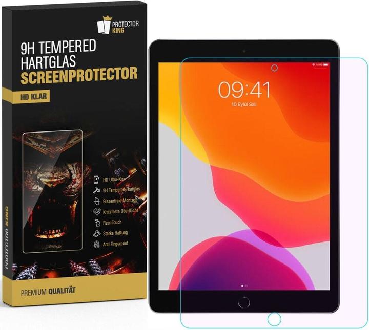 Actual product image Protectorking 6x real tempered 9H armoured glass 3D CLEAR (6 Piece, IPad Mini 1)