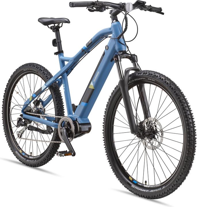 Telefunken MTB E-Bike Aufsteiger M925, Wheel size 27.5 ", Warranty 24 month(s), Blue (51 cm)