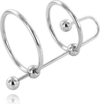 Immagine prodotto Metal Hard Anello Doppio Di Quercia Dura In Metallo Da 28 mm (2.80 cm)