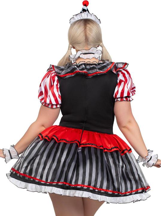 Produktbild Leg Avenue Harlekina XXL Kostüm - Clown für Fasching und Halloween (L, XL)