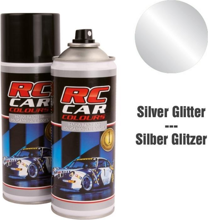 Actual product image Ghiant Color Rc Car silver glitter (spray)
