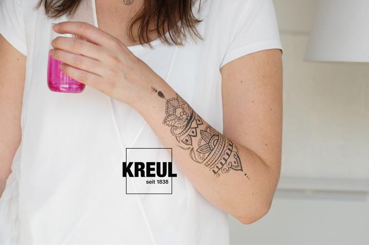 Productafbeelding Kreul tattoo pen tribals, set van 4