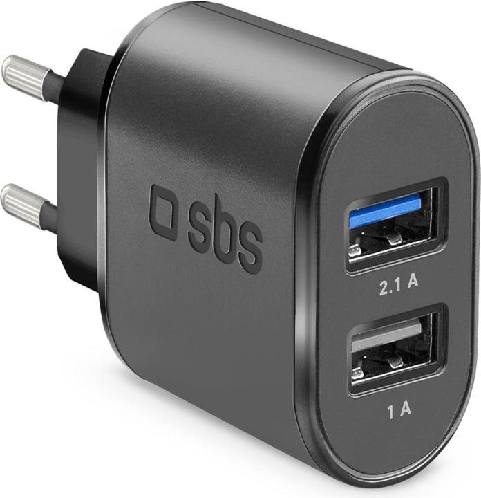 Actual product image SBS 2100 mAh travel charger (11 W)