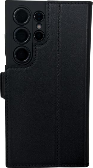 Produktbild Mike Galeli Book-Cover Echtleder Fabio black (Samsung Galaxy S24 Ultra)