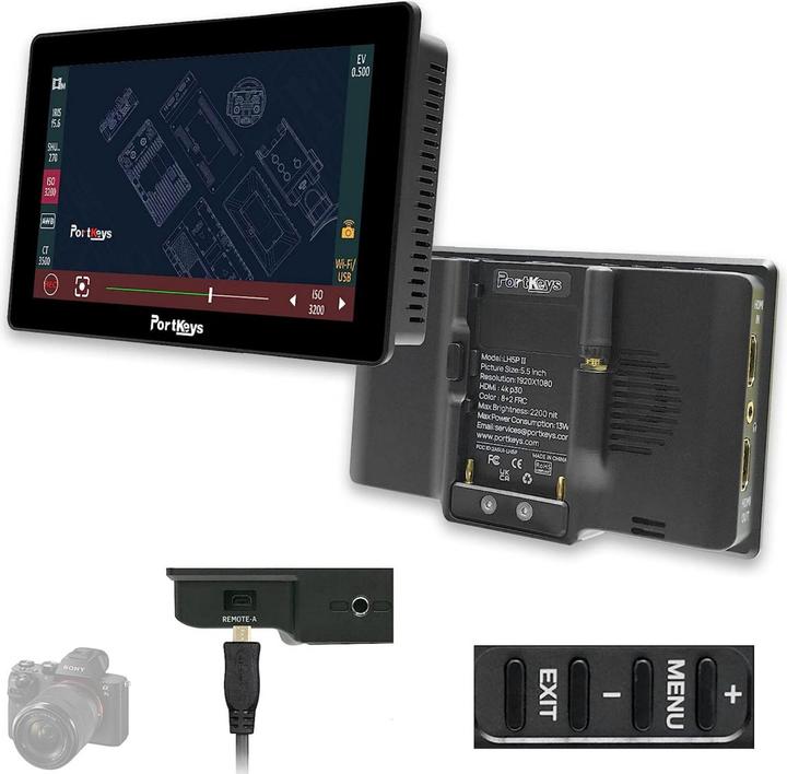 Image du produit Portkeys LH5P II (5.50", Full HD)
