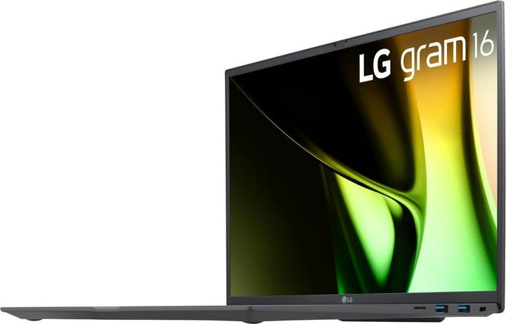 Image du produit LG gram 16" Core Ultra 7 155H 16GB/1TB SSD Win11 noir 16Z90S-G.AA78G (16", Intel Core Ultra 7 155H, 16 Go, 1000 Go, DE)