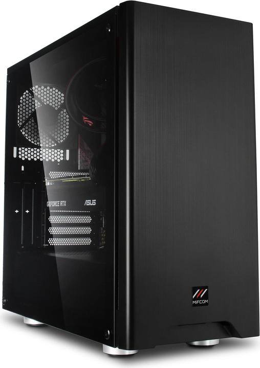 Produktbild Mifcom Savage RTX2080Ti Ultimate (Intel Core i9-9900K, 32 GB, 1000 GB, GeForce RTX 2080 Ti)