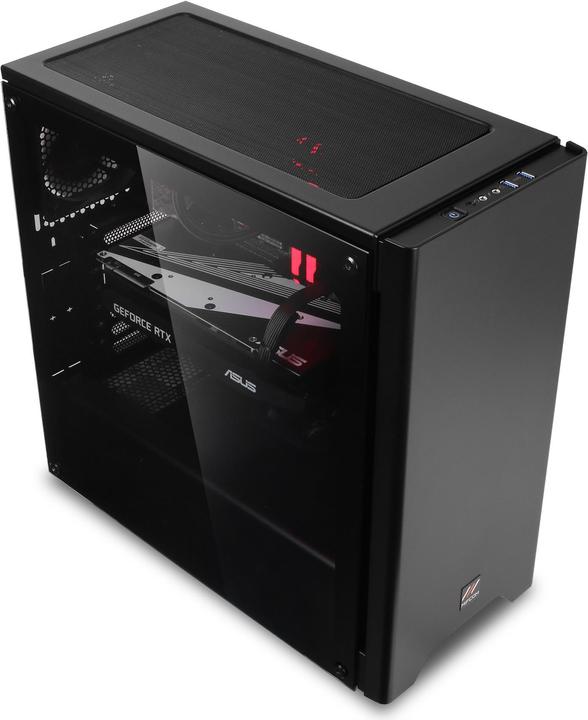 Produktbild Mifcom Savage RTX2080Ti Ultimate (Intel Core i9-9900K, 32 GB, 1000 GB, GeForce RTX 2080 Ti)