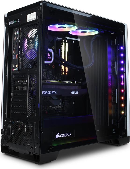 Produktbild Mifcom Spectrum RTX2080Ti Ultimate (Intel Core i9-9900K, 32 GB, 1000 GB, GeForce RTX 2080 Ti)