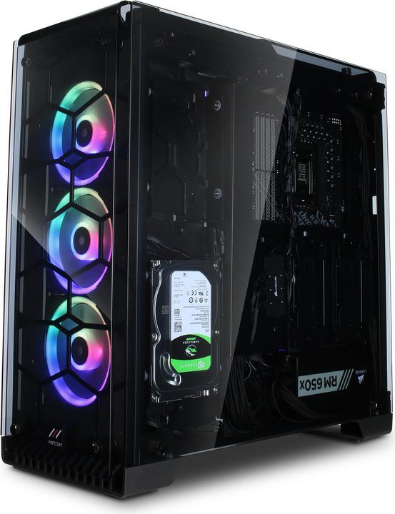 Produktbild Mifcom Spectrum RTX2080Ti Ultimate (Intel Core i9-9900K, 32 GB, 1000 GB, GeForce RTX 2080 Ti)