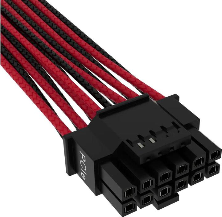 Image du produit Corsair Câble Premium 12+4 broches-12VHPWR-600-W pour PCIe Gen 5 avec gaine unique
