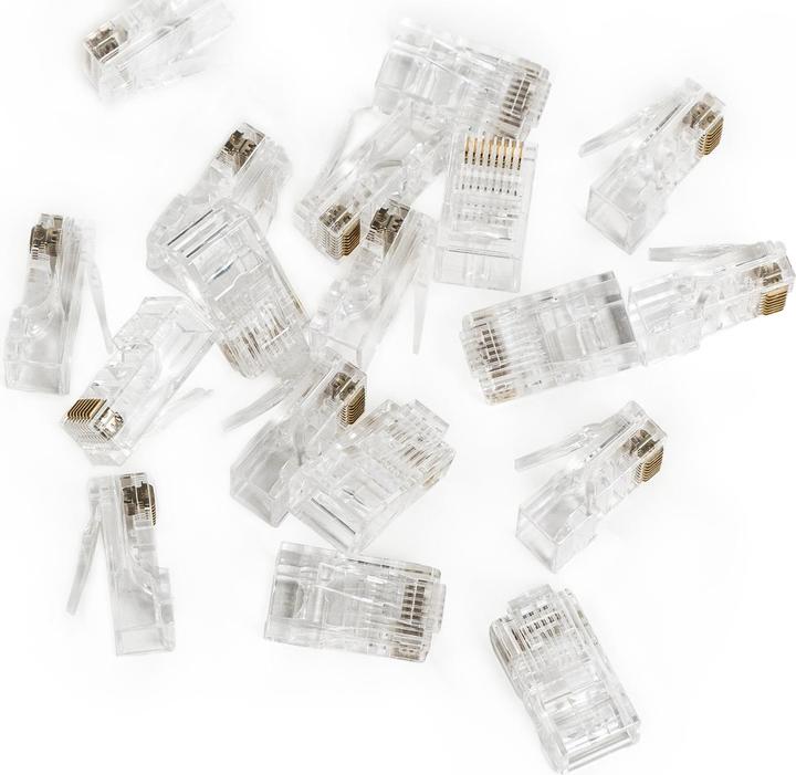 Produktbild Digitus RJ45 (8P8C) Straight-Through-Cat.5e-ungeschirmter Stecker, AWG 26–24, Packung mit 100 Stück (U/UTP, CAT5e)