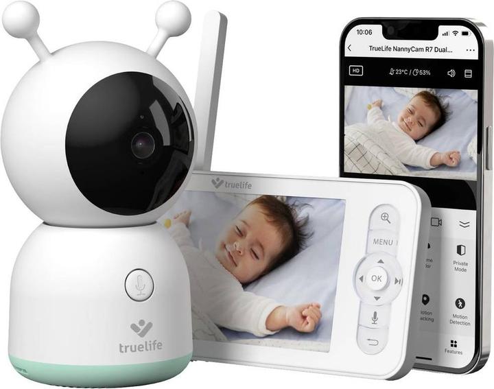 Truelife NannyCam R7 Dual Smart (Video & Audio, 300 m)