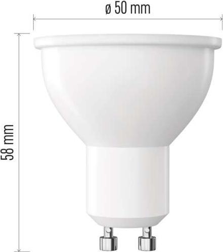 Immagine prodotto Emos Lampada LED classica (GU10, 7 W, 800 lm, 1 x, E)