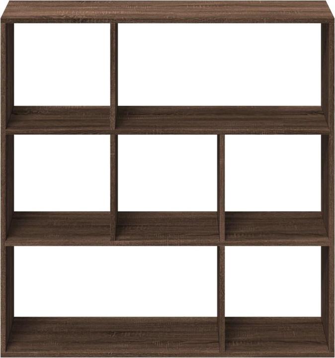 Produktbild VidaXL Bücherregal Raumteiler Wandregal Standregal Regal Braun Eichen-Optik