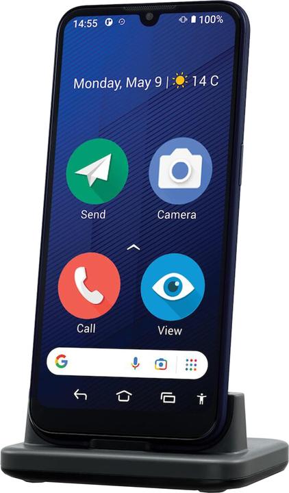 Actual product image Doro 8200 Plus (64 GB, Dark Blue, 6.10", Dual SIM, 16 Mpx, 4G)