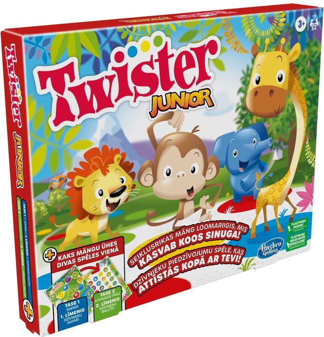 Komelon Party game Twister Junior (in Latvian and Estonian lang.) (Estonian, Latvian)