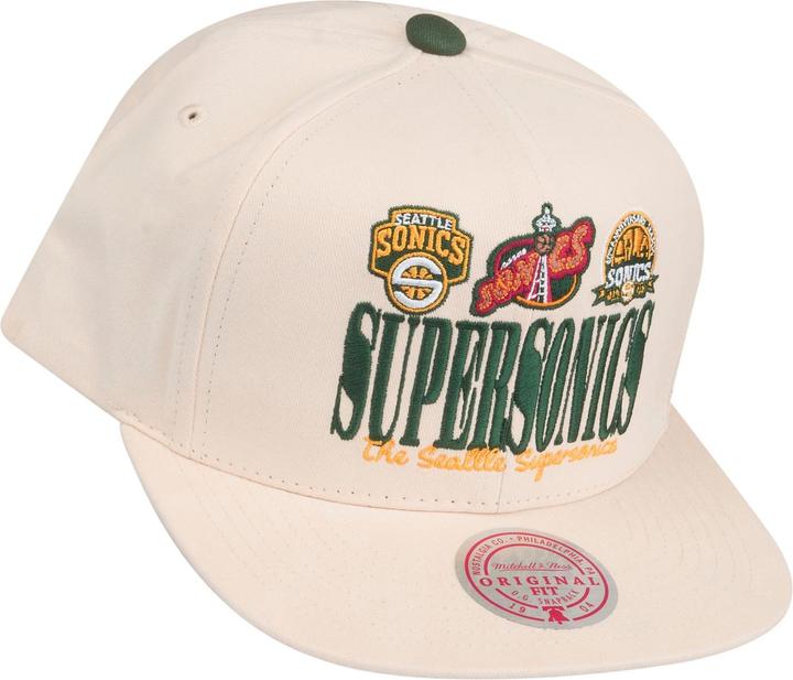 Actual product image Mitchell & Ness Snapback Cap - RETRO Seattle SuperSonics (One size)