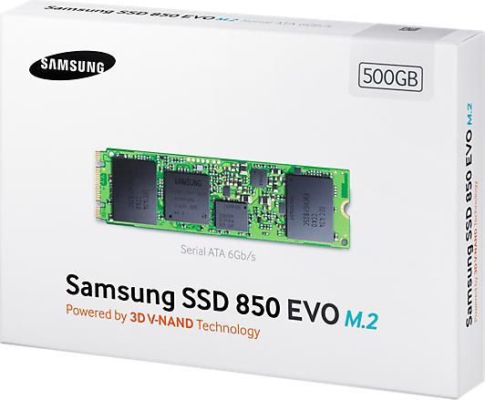 Image du produit Samsung 850 Evo (500 Go, M.2)