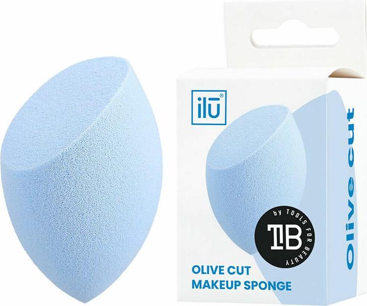 Produktbild Ilu T4B Olivenförmiger Makeup Schwamm Für Foundation, Concealer Und Puder (Blaue)