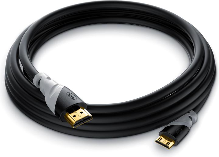 Actual product image CSL mimi HDMI cable 2.0 - 4k 60Hz Ultra HD - Full HD - 3D - Ethernet - 1080p 2160p - 3 x shielded (3 m, HDMI)