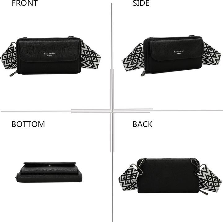 Actual product image Gallantry Cute leather wallet shoulder bag