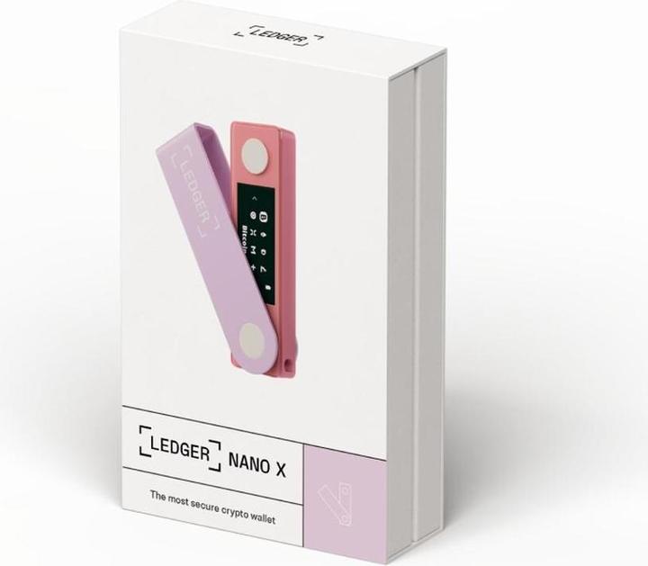 Produktbild Ledger Nano X - Pastel Pink (Bitcoin, Ethereum Classic, Weitere)