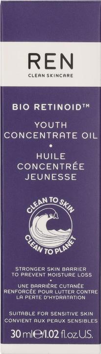 Image du produit Ren Huile concentrée jeunesse aux rétinoïdes bio (30 ml, Crème de jour)