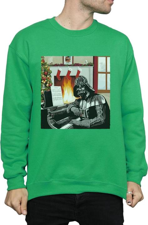 Produktbild Star Wars Darth Vader Christmas Piano Sweatshirt (L)