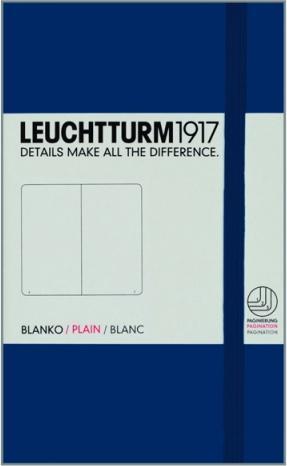 Image du produit Leuchtturm1917 Pocket, couverture rigide (A6, Blanc, Couverture rigide)