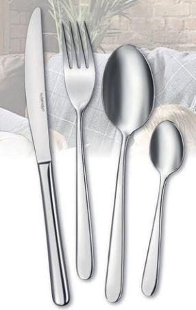 Actual product image Berndorf Helsinki cutlery set 24 pieces, mono 18/10 (6 Piece, Cutlery set)