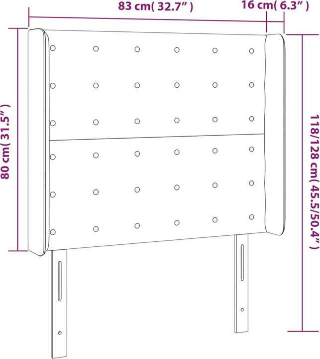 Image du produit VidaXL Astrid (163 x 16 x 88 cm)