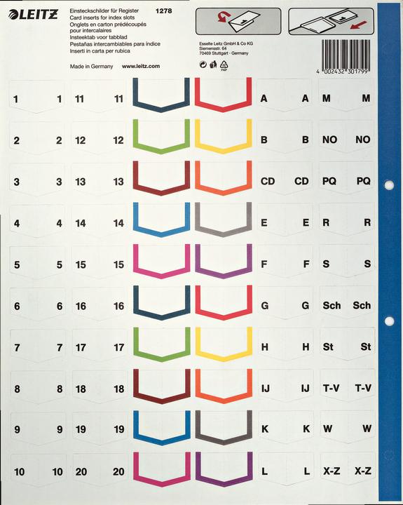 Produktbild Leitz Register
