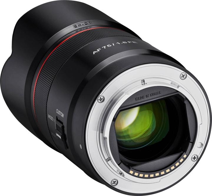 Image du produit Samyang AF 75mm f/1.8 FE, Sony E (Sony E, Plein format)
