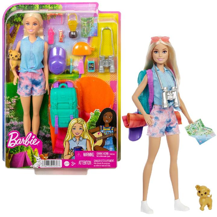 Actual product image Barbie Totally Hair doll in flower look