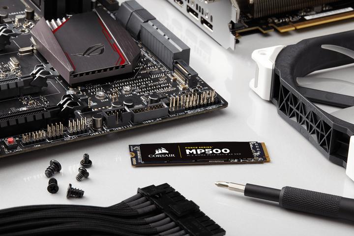 Actual product image Corsair Force MP500 (480 GB, M.2)