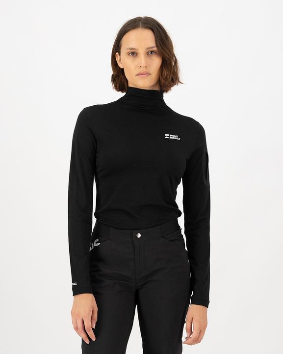 Actual product image Mons Royale Diversion Merino Mock Neck Long Sleeve (L)