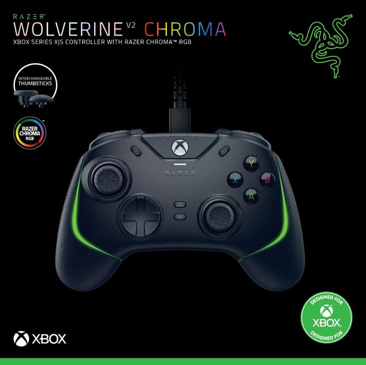 Immagine prodotto Razer Wolverine V2 Chroma (Xbox One S, Xbox Serie S, PC, Xbox One X, Xbox Series X)