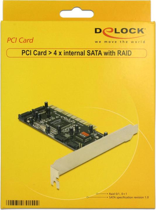 Image du produit Delock Contrôleur RAID SATA 4 ports