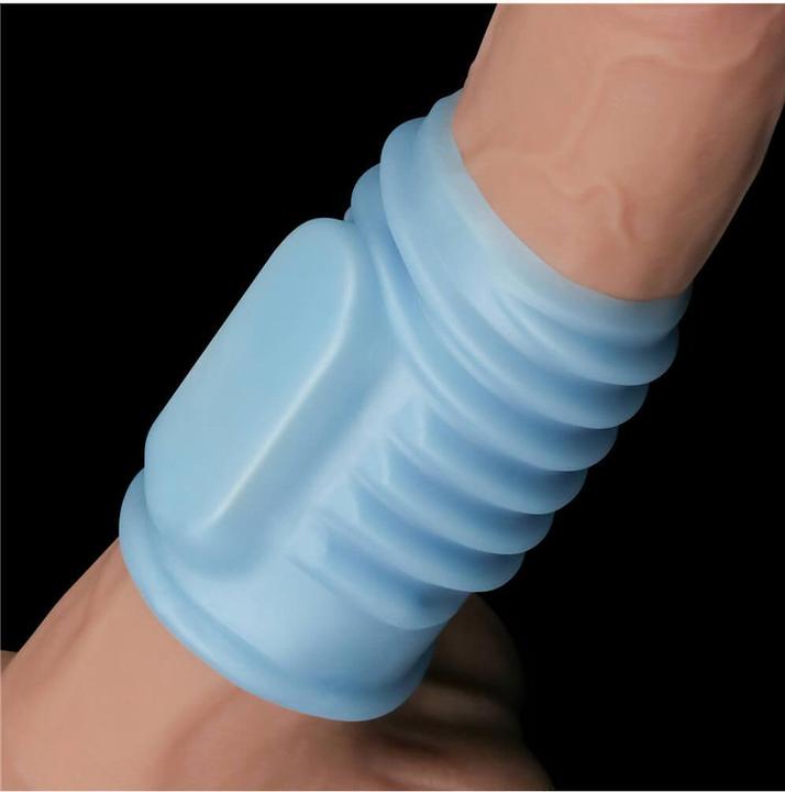 Actual product image Lovetoy Vibrating Spiral Knights Ring