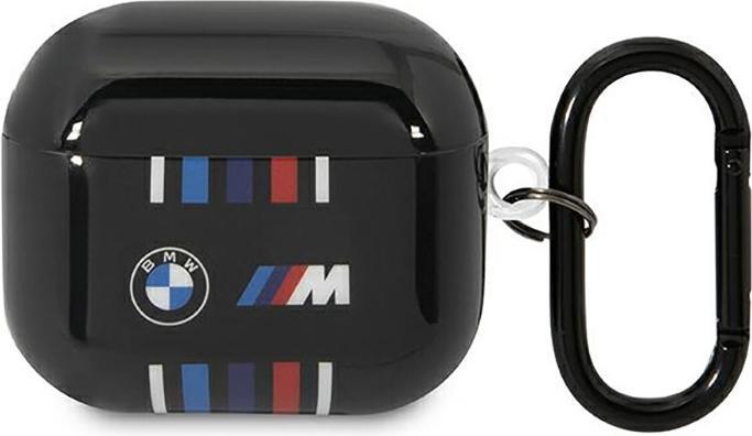 Immagine prodotto BMW BMA322SWTK Cover per AirPods 3 gen in nero/zarny Linee colorate multiple (Manicotto per cuffie)