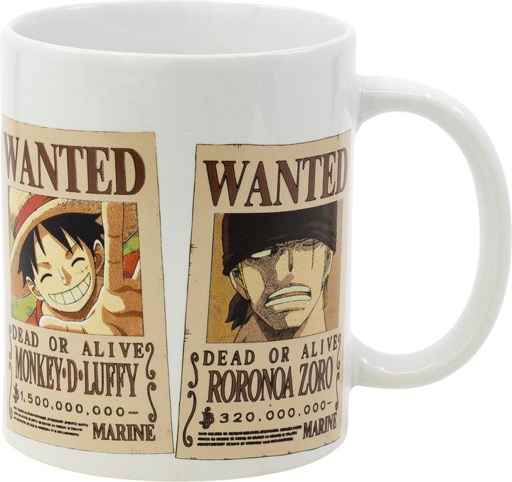 Actual product image Stor One Piece Mugs Wanted 325 ml (carton de 6) (325 ml, 1 x)