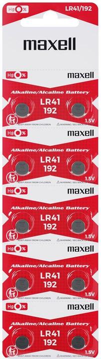 Produktbild Maxell LR41 (10 Stk., LR41, 28 mAh)