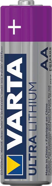 Actual product image Varta ULTRA Lithium (4 pcs., AA, 3000 mAh)