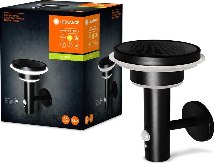 Produktbild Ledvance Endura Style Solar Double Circle (400 lm, IP44)
