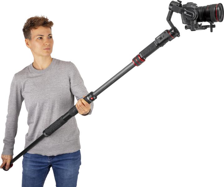 Produktbild Manfrotto Handgriffe Fast GimBoom Carbon (Stativadapter)